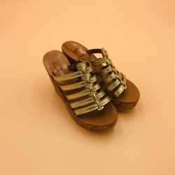 DROSERA Metallic Gold Leather 35