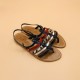 HOMERE Combi pul noir / rouge - 42