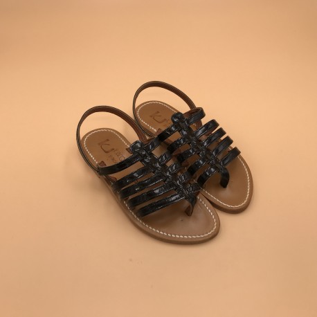 HOMERE Black Patent Leather - 35