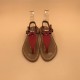 CORIOLAN Nubuck Rouge Horsy Zèbre - 35