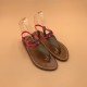 CORIOLAN Velours Métal Italiano Fluo Rose - 35