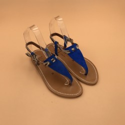 CORIOLAN Velours Azulo Imprimé Zèbre - 35
