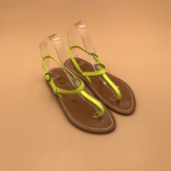 VALERIE Neon Patent Yellow - 35