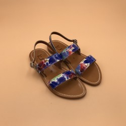 BARIGOULE Beker Blue Leather 37