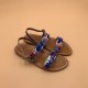 BARIGOULE Beker Blue Leather 37