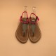 CORIOLAN Suede Metallic Italiano Leather - 37