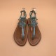HELIOTROPE King Turquoise Leather - 38