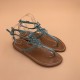 HELIOTROPE King Turquoise Leather - 38