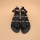 PARYS EBENE Cuir Tiles Noir- 38/1
