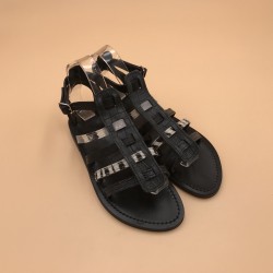 PARYS EBENE Cuir Tiles Noir- 38/1