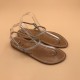 VALERIE Metallic  Silver Leather- 41