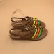 HOMERE Pul natural Multi Neon Leather - 40