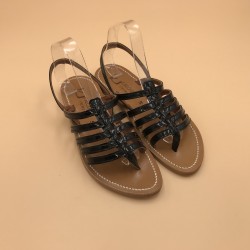 HOMERE Black Patent Leather - 41