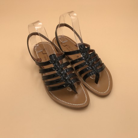 HOMERE Black Patent Leather - 41