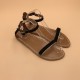 LAURA NET Metyl Champan Velours Noir-41