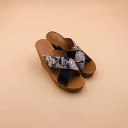 ALISSON Metyl Piombo Hawai White leather- 36