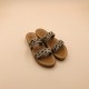 SENANQUE Cuir imprimé leopard 37