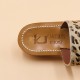 SENANQUE Cuir imprimé leopard 37