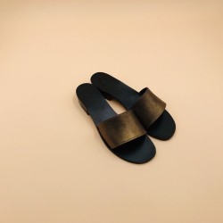 SEVAN EBENE Velours Métal Bronze -37