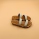 SENANQUE Printed White leather - 37