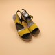 ARBOUSIER Semelle Bronze Velours Solar 41