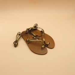 BARLETTA Epure Naturelle Cuir Métal Brass - 38