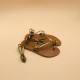 BARLETTA Epure Naturelle Cuir Métal Brass - 38