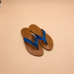 TICLIO Suede Metallic Lagon Leather- 37