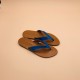 TICLIO Epure Naturel Velours Métal Lagon - 37
