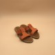 RHEA Cuir Pul Mandarine - 37