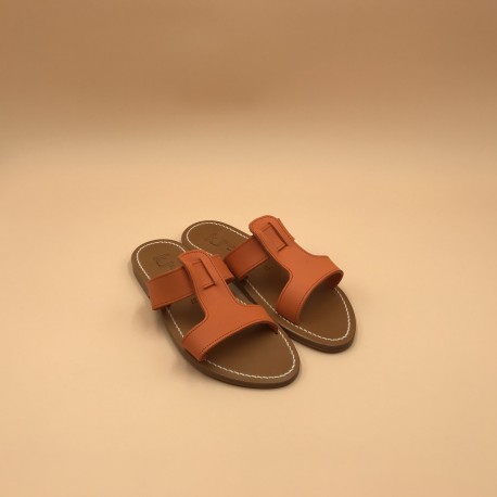 RHEA Cuir Pul Mandarine - 37
