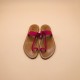 GANGES Suede Framboise Leather - 42
