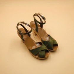 ESTRELLIS Velours Lichen 40
