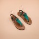 CORIOLAN Nubuck Menta Printed Zebra-36
