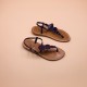 PYTHAGORE Patent Purple Leather 36