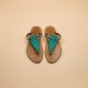 COLUMBIA Nubuck Menta Horsy Zèbre - 36
