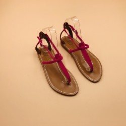BUFFON Velours Framboise -37