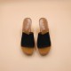 FICUS Suede Black leather -40