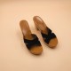 BONSAI Black Suede Leather - 40