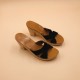 BONSAI Black Suede Leather - 40