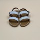 BARIGOULE Printed White Leather - 36