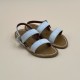 BARIGOULE Printed White Leather - 36