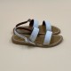BARIGOULE Printed White Leather - 36