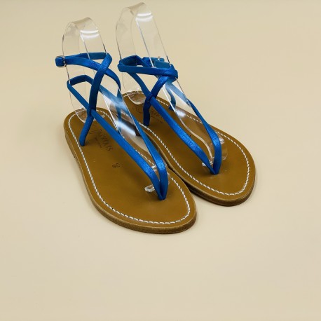 DELTA Velours Métal Lagon - 36