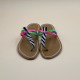 PAPYRUS Imprime Zebre Fluo Rose bleu Vert- 40