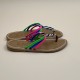 PAPYRUS Imprime Zebre Fluo Rose bleu Vert- 40