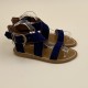 LAZARE Velours Marine- 36