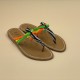 MENELAS Imprime Zebre Fluo Rose bleu Vert- 41