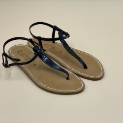 PICON Patent Black Leather 42