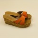 KOBE Velours Naranja -37